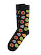 Admas Herren Socken Schwarz 1Pack