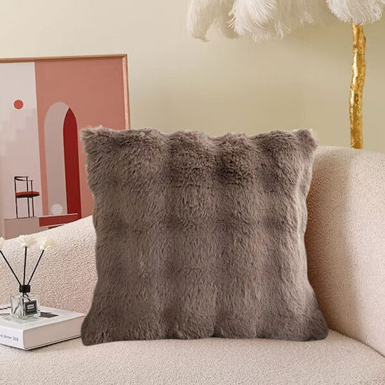SpitiBazaar Mocha Pillow Case 40x40cm