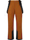 Whistler W233208-5086 Men's Trousers for Ski & Snowboard Brown