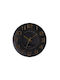 Wanduhr Kunststoff Schwarz 30x4.2cm