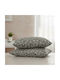 Olia Home Σετ Μαξιλαροθήκες Olive Green 52x72εκ.