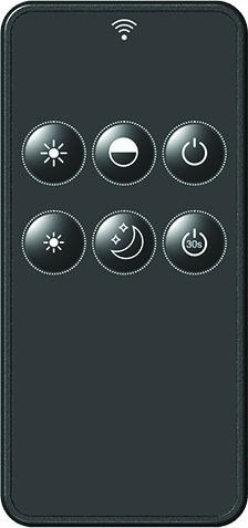 Elmark Rm1 1 Zone Remote Control Black