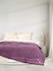 Nima Pilotă Semi-dublu 180x240cm Muffle Mauve 730 g/mp²Gsm