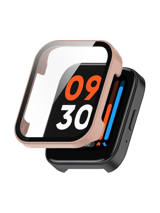 Калъф + Стъкло 2 в 1 Realme Watch 3 Розов
