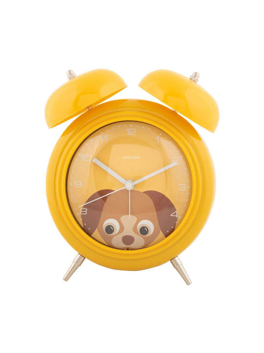 Karlsson Tabletop Clock with Alarm Multicolour KA5980YE