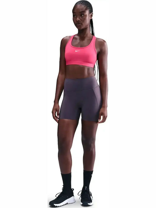 Nike Dri-Fit Swoosh Γυναικείο Αθλητικό Μπουστάκ...