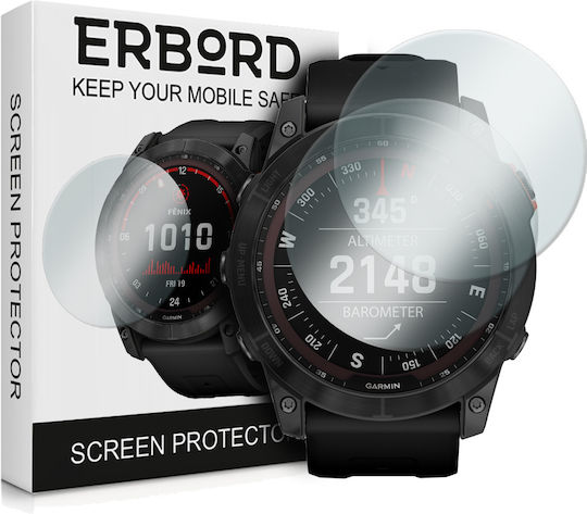 Erbord Tempered Glass για το Garmin Fenix 7Χ 1τμχ