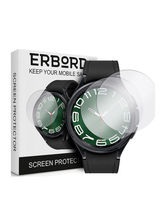 Erbord Gehärtetes Glas für das Galaxy Watch6 Classic 43mm 1Stück