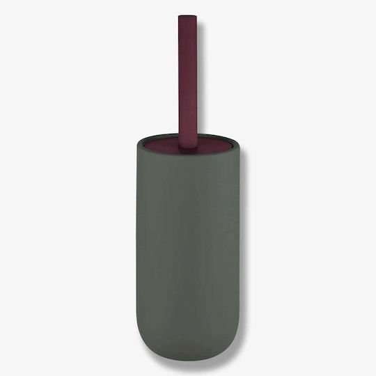 Mette Ditmer Ceramic Toilet Brush Burgundy