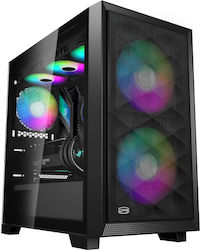 PCCOOLER C3D310 Gaming Mini tower cu Fereastră Laterală