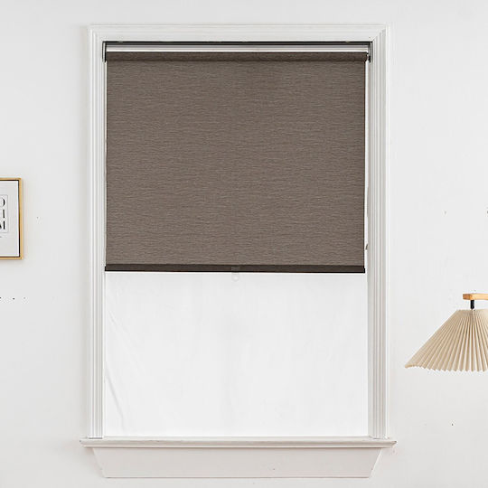 Roller Blinds 160x160 Grace Cordless Brown 551661 160w x160h