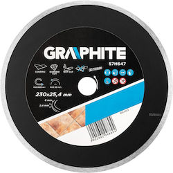 Graphite Δίσκος Κοπής Δομικών Υλικών 230mm Graphite Δίσκος Κοπής Δομικών Υλικών 230mm