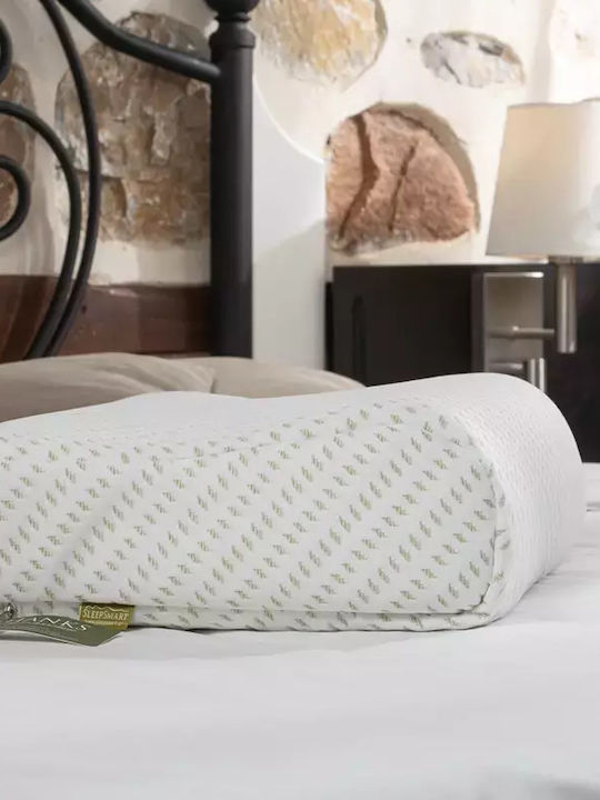 Alpha Foam Deluxe Aloe Vera Sleep Pillow Memory Foam 36x55x13cm