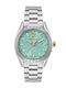 Versace V-code Herrenuhr Batterie mit Silber Metallarmband