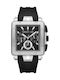 Cerruti Odissea Men's Watch Chronograph Battery with Black Rubber Strap