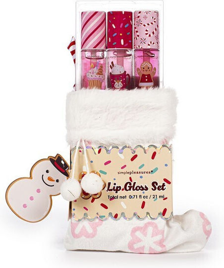 Tri-coastal Lip Gloss Set Christmas Stocking