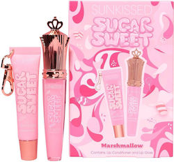 Sunkissed Sugar Sweet Комплект Блясък за Устни и Балсам с Аромат на Marshmallow Su31930