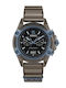 Versace Icon Women's Watch Chronograph with Gray Rubber Strap
