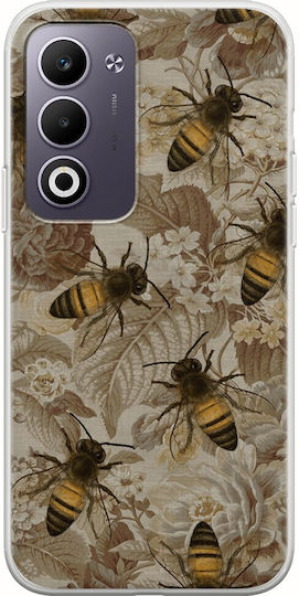 Bees Oppo A5 4G/5G Flexible TPU Transparent Silicone