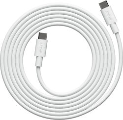 Data Fast Charging Cable Usb-c/usb-c Avolt X Martinelli Luce 2 Meters White