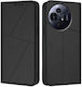 Finisaj magnetic puternic Back Cover Piele Negru (TCL 50 NXTPAPER 5G / TCL 50 Pro NXTPAPER 5G)