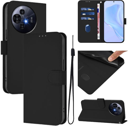 Wallet Piele Negru (TCL 50 NXTPAPER 5G / TCL 50 Pro NXTPAPER 5G)