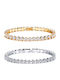 Bracelet One Row Austrian Crystals Florian