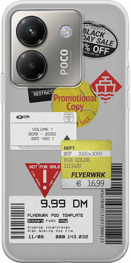 Labels Xiaomi Poco M7 Pro 5g Flexible Tpu Διάφανη Σιλικόνη
