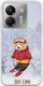 Xmas Bear Ski On Xiaomi Poco M7 Pro 5g Flexible Tpu Διάφανη Σιλικόνη