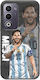 Football Stars Lionel Messi Argentina Oppo A5 4G/5G Black TPU Black Silicone