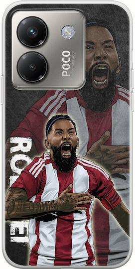 Football Stars Rodinei Xiaomi Poco M7 Pro 5g Гъвкав TPU Прозрачен Силикон