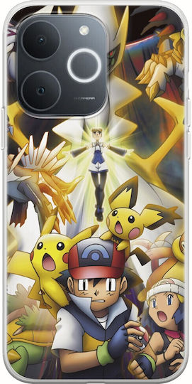 Pokemon Realme Note 70t Flexible TPU Transparent Silicone Mobile Phone Case