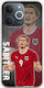 Euro 2024 Marcel Sabitzer Realme Note 70t Flexible TPU Transparent Silicone Mobile Phone Case
