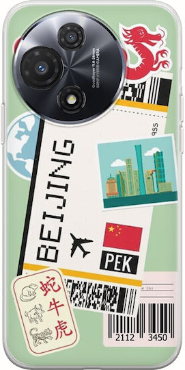 Ticket To Beijing Tcl 60r 5g Гъвкав TPU Прозрачен Силикон