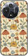 Hippie Mushrooms Tcl 60r 5g Black TPU Black Silicone