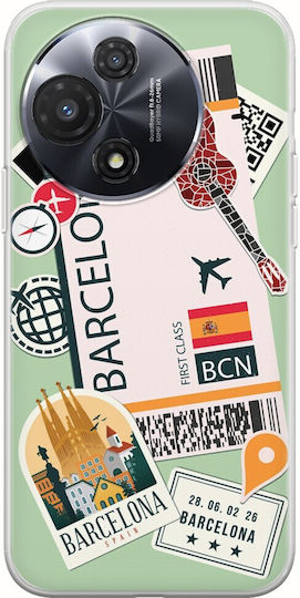 Ticket To Barcelona TCL 60R 5G Husa Flexibilă TPU Silicon Transparent