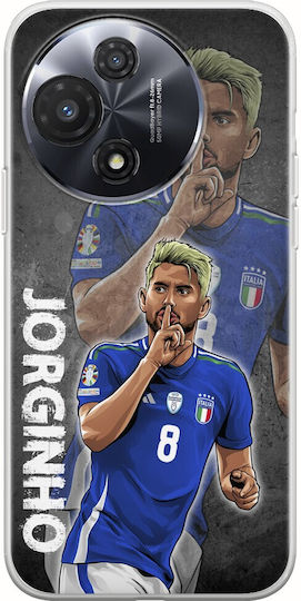 Euro 2024 Jorginho Tcl 60r 5g Гъвкава TPU Прозрачна Силиконова Калъфка