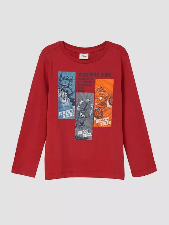 s.Oliver Kids Long-sleeved Red Top