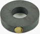 Магнит Рондела Ф120x25x50mm Отвор Ферит Магнитна Сила 21kg
