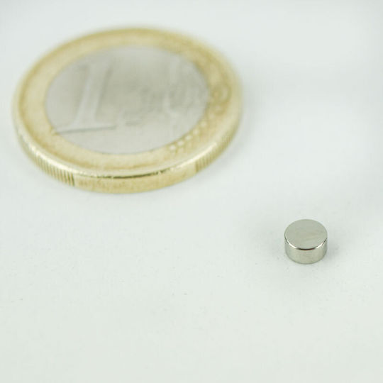 Neodymium Disc Magnet Φ4x2mm Traction Force 420gr