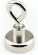 Magnet Base Closed Hook Φ25x7.5mm X M5 Neodymium Traction Force 22kg