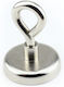 Magnet Base Closed Hook Φ48x11mm X M8 Neodymium Traction Force 81kg