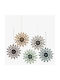 Hanging Snowflake Set 5 Pieces Madam Stoltz Paper D 10cm