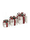 Hängendes Ornament Geschenk Beleuchtet Set 3Stück