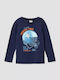 Kids' Shirt Long Sleeve Blue
