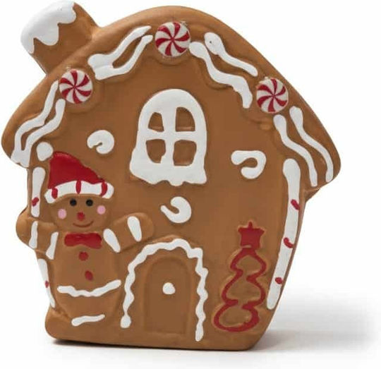 Nakos Weihnachtlich Schale Keramik Braun L9.5xB9xD7.5cm.