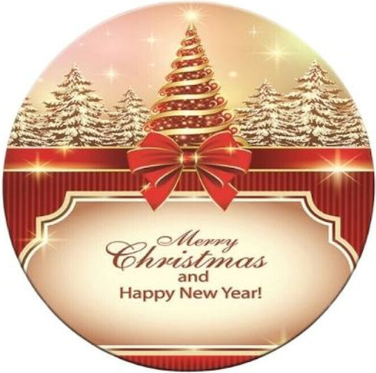 Trademarkt Christmas Platter Plastic Beige