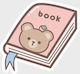 Aufkleber Book Lover Bär