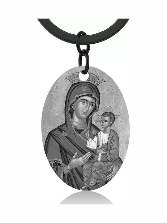 Ключодържател Филяхто Панагия Ацалие Черен Panagia Iv Bijou Box