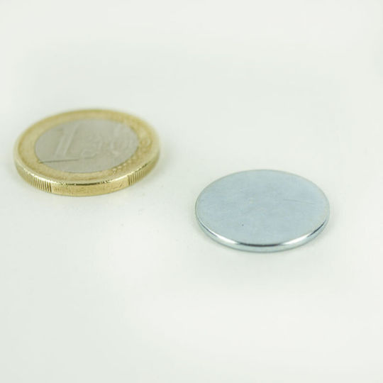 Magnet Disc Φ18x1.5mm Neodymium Traction Force 1.7kg